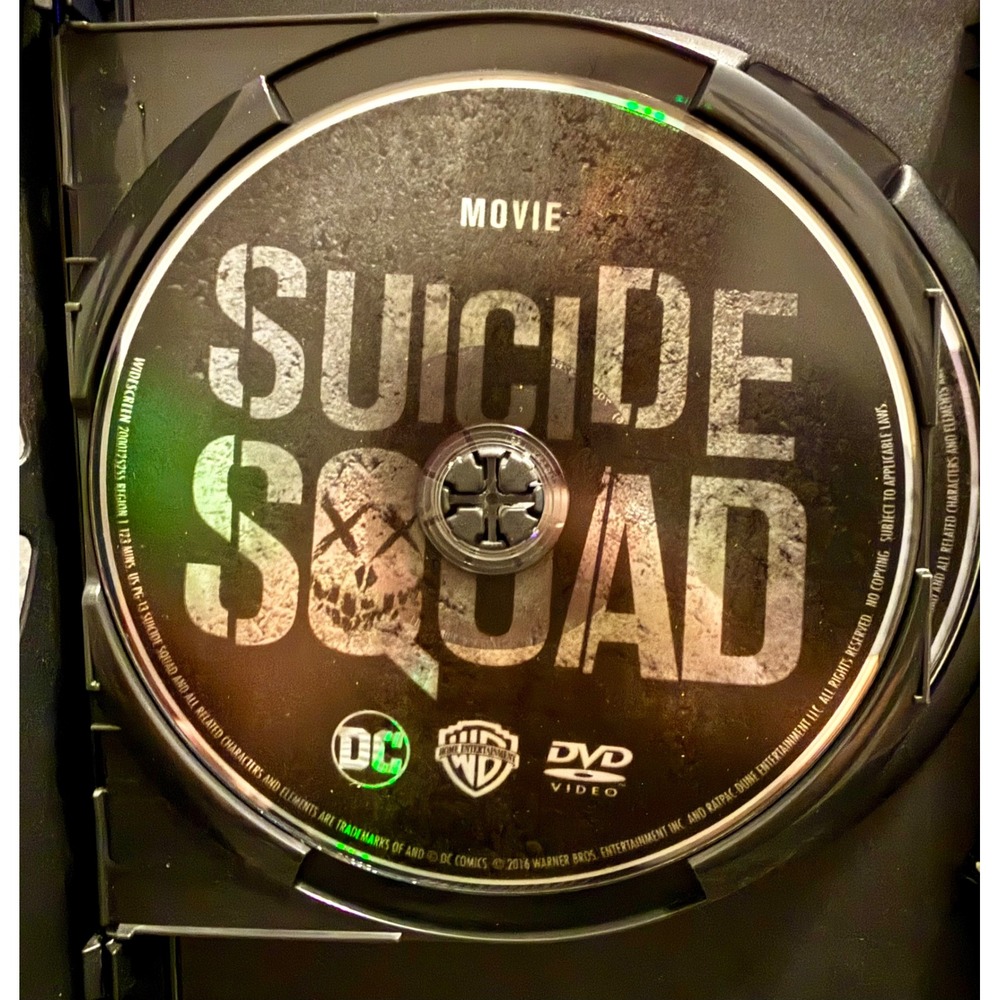 Warner Bros Suicide Squad DVD Movie Excellent 2-Disc Special Ed